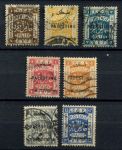 Палестина 1922 г. • Gb# 71 .. 80 • 1 .. 13 m. • Британский мандат Лиги Наций • 7 марок • Used VF