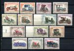Монако 1961 г. • Mi# 673-686 • 1 c. - 1 fr. • ретро автомобили • полн. серия ( 14 марок ) • MNH OG VF* ( кат.- € 16 )