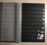 Альбом для марок A4 • 8 листов(16 страниц) фон черный • Германия(Lindner) • б.у. AU+