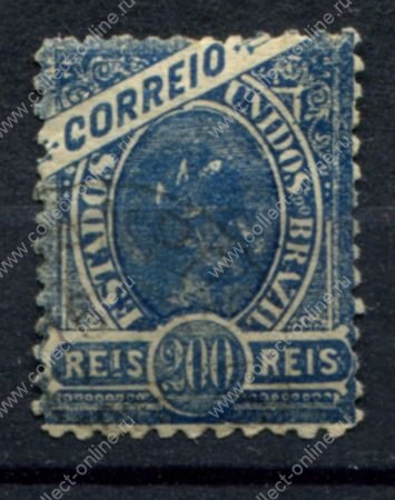 Бразилия 1900 г. • SC# 161 • 200 R. • "Свобода" • стандарт • Used VF
