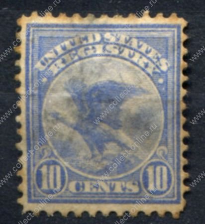 США 1911 г. • Sc# F1 • 10 c. • орел • для предоплаты сборов • Used F