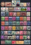 США • XIX-XX век • набор 60+ разных старинных марок • Used F-VF