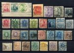 Испания XIX-XX век • подборка 30 разных, старинных марок • Used F-VF