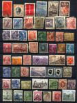 50+ старинных, иностранных марок • Used F-VF