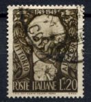 Италия 1949 г. • Mi# 778 • 20 L. • Витторио Альфьери (200 лет со дня рождения) • Used VF