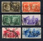 Италия 1941 г. • Mi# 623-8 • 10 c. - 1.25 L. • союз Рим-Берлин • фюрер и дуче • полн. серия • Used VF