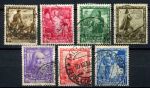 Италия 1938 г. • Mi# 604-610 • 10 c. - 1.25 L. • Провозглашение Империи • Used VF • ( кат.- $13 )