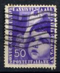 Италия 1937 г. • Mi# 564 • 50 c. • Программа заботы о детях • Used VF