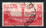 Италия 1936 г. • Mi# 551 • 75 c. • Гораций • 2000 лет со дня рождения • Used VF • ( кат.- $10 )