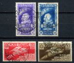 Италия 1935 г. • Mi# 528-531 • 10 c. - 1.25 L. • Международный авиационный салон в Милане • полн. серия • Used VF ( кат.- $20 )