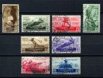 Италия 1934 г. • Mi# 495-502 • 10 c. - 1.25 L. • 100 лет учреждению медали "За отвагу" • Used VF