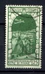 Италия 1934 г. • Mi# 475 • 25 c. • 10-летие аннексии Фиюме • авиапочта • Used VF