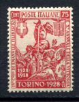 Италия 1928 г. • Mi# 289 • 75 c. • Герцог Эммануил Филиберт • 400 лет со дня рождения • MH OG VF