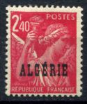 Алжир 1945-1947 гг. • Iv# 235 • 2.40 fr. • надпечатки на м. Франции(Марианна) • стандарт • MLH OG VF