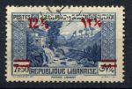 Ливан 1938-1942 гг. • Iv# 163 • 12.50 pi./7.50 • надпечатка нов. номинала • мост • Used VF