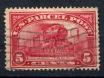 США 1913 г. • Sc# Q5 • 5 c. • паровоз • спец. доставка • Used VF ( кат.- $3 )