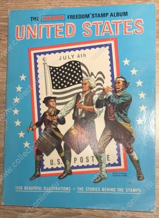 США 1890-1978 гг. • коллекция 680 разных марок в альбоме для новичков • Used VF
