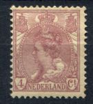 Нидерланды 1898-1924 гг. • Mi# 105 • 4 c. • королева Вильгельмина • стандарт • MH OG VF