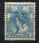 Нидерланды 1898-1924 гг. • Mi# 57 • 12½ c. • королева Вильгельмина • стандарт • MH OG! F-VF ( кат. - €6 )