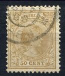 Нидерланды 1891-1893 гг. • Mi# 43 • 50 c. • королева Вильгельмина • стандарт • Used VF ( кат. - €25 )