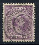 Нидерланды 1891-1893 гг. • Mi# 42 • 25 c. • королева Вильгельмина • стандарт • Used XF ( кат. - €6 )