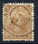 Нидерланды 1891-1893 гг. • Mi# 39 • 15 c. • королева Вильгельмина • стандарт • Used VF ( кат. - €6 )
