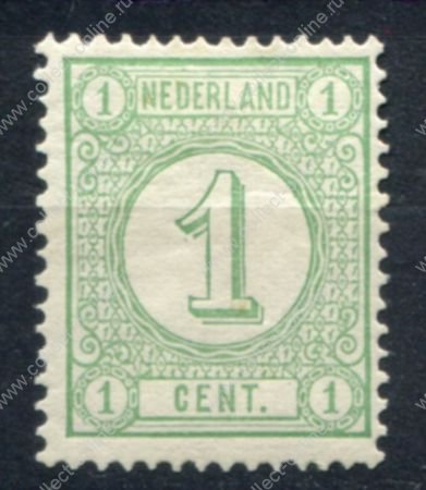 Нидерланды 1894 г. • Mi# 31 • 1 c. • стандарт • MH OG VF