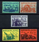 Нидерланды 1959 г. • Mi# 730-734 • развитие портовой инфрастуктуры • полн. серия • MH OG VF ( кат.- €15** )