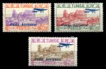Тунис 1928 г. • Iv# A7-9 • надпечатка "аэроплан" • авиапочта • полн. серия • MNH OG VF ( кат. - €20 )