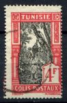 Тунис 1926 г. • Iv# CP 22 • 4 fr. • сбор урожая фиников • для посылок • Used VF