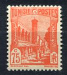 Тунис 1926-1928 гг. • Iv# 133 • 75 c. • мечеть Халфауин • стандарт • MNH OG VF