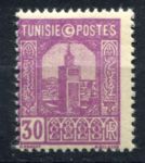 Тунис 1926-1928 гг. • Iv# 129 • 30 c. • Большая Мечеть • стандарт • MNH OG VF