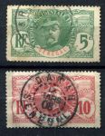 Сенегал 1906 г. • Iv# 33-34 • 5,10 c. • осн. выпуск • генерал Федерб • Used F-VF