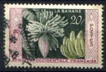 Французская Западная Африка 1958 г. • Iv# 67 • 20 fr. • экспортные товары, бананы • Used F-VF