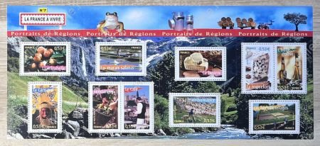 Франция 2006 г. • Iv# BF 94 • €5.30 • Регионы Франции (выпуск № 7) • блок • MNH OG VF ( кат.- €16 )