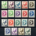 Франция 1944 г. • Iv# 630-648 • 10 c. - 20 fr. • Алжирский дизайн • стандарт • полн. серия • MNH OG VF ( кат. - € 35 )