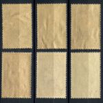 Франция 1943 г. • Mi# 600-605 • Выдающиеся граждане Франции • полн. серия • MNH OG F ( кат. - €14 )