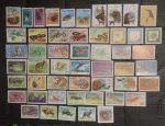 Вьетнам 197x-19x гг. • Фауна • набор 50 разных, старых марок • Used(ФГ) VF