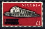 Нигерия 1961 г. • Gb# 101 • £1 • осн. выпуск • вокзал • Used F-VF ( кат. - £20 )