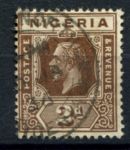 Нигерия 1921-1932 гг. • Gb# 20 • 2 d. • Георг V • стандарт • Used F-VF
