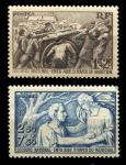 Франция 1941 г. • Iv# 497-498 • Для фонда маршала Петена • полн. серия • MH OG VF ( кат. - €7 )