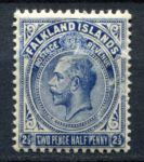Фолклендские о-ва 1912-1920 гг. • Gb# 63c • 2½ d. Георг V • стандарт • MNH OG F- (кат.- £10)