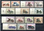 Монако 1961 г. • Mi# 673-686 • 1 c. - 1 fr. • ретро автомобили • полн. серия ( 14 марок ) • MNH OG VF* ( кат.- € 16 )