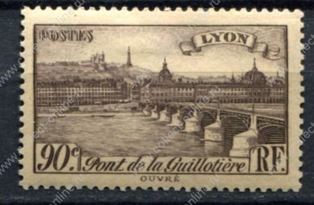 Франция 1939 г. • Iv# 450 • туризм • города Франции • Леон • MH OG VF