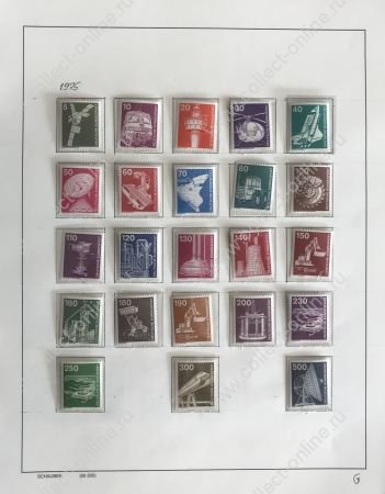 Германия • ФРГ 1961-1999 гг. • Коллекция стандарта • 275+ марок, полн. серии + разновидности • MNH OG VF