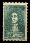 Франция 1938 г. • Iv# 397 • 55 c. • Жан де Лафонтен • MNH OG VF