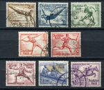 Германия 3-й рейх 1936 г. • Mi# 609-615 • Летние Олимпийские Игры, Берлин • полн. серия • Used F-VF ( кат. - €23 )