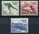 Германия 3-й рейх 1935 г. • Mi# 600-602 • Зимние Олимпийские Игры • полн. серия • Used VF ( кат. - €13 )