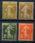 Франция 1932-1937 гг. • Iv# 277A-278A • 1 - 3 c. • Марианна-сеятельница • стандарт • MH OG VF