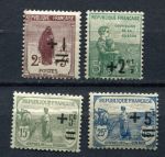 Франция 1922 г. • Iv# 162-165 • Для детей-сирот • благотворительный выпуск • 4 марки • MH OG VF ( кат. - €6 )
